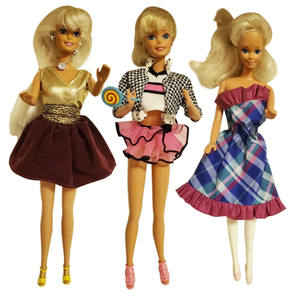 BARBIE DOLL 1966 RETRO FASHION PINK COLLECTIBLE